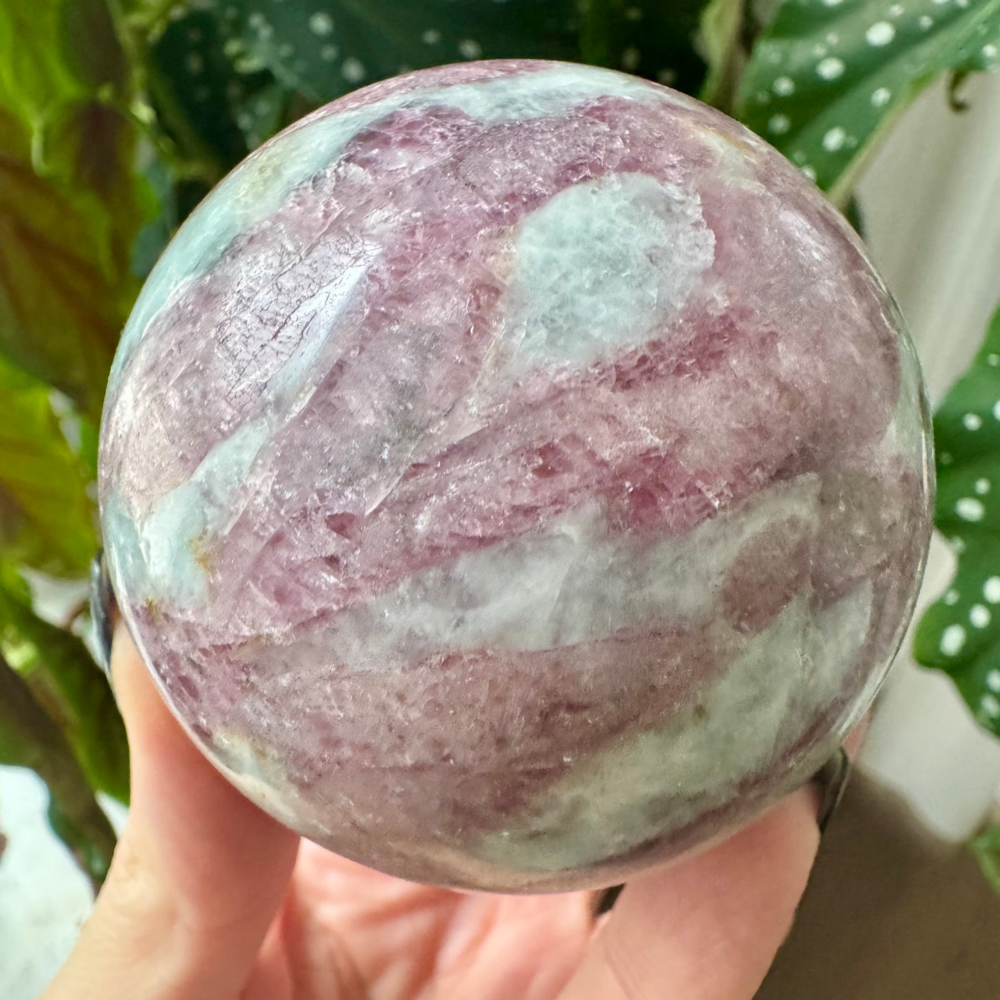Pink Tourmaline Sphere No 236