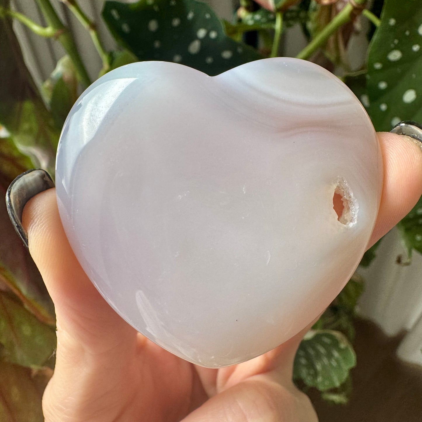 Druzy Agate Heart No 60
