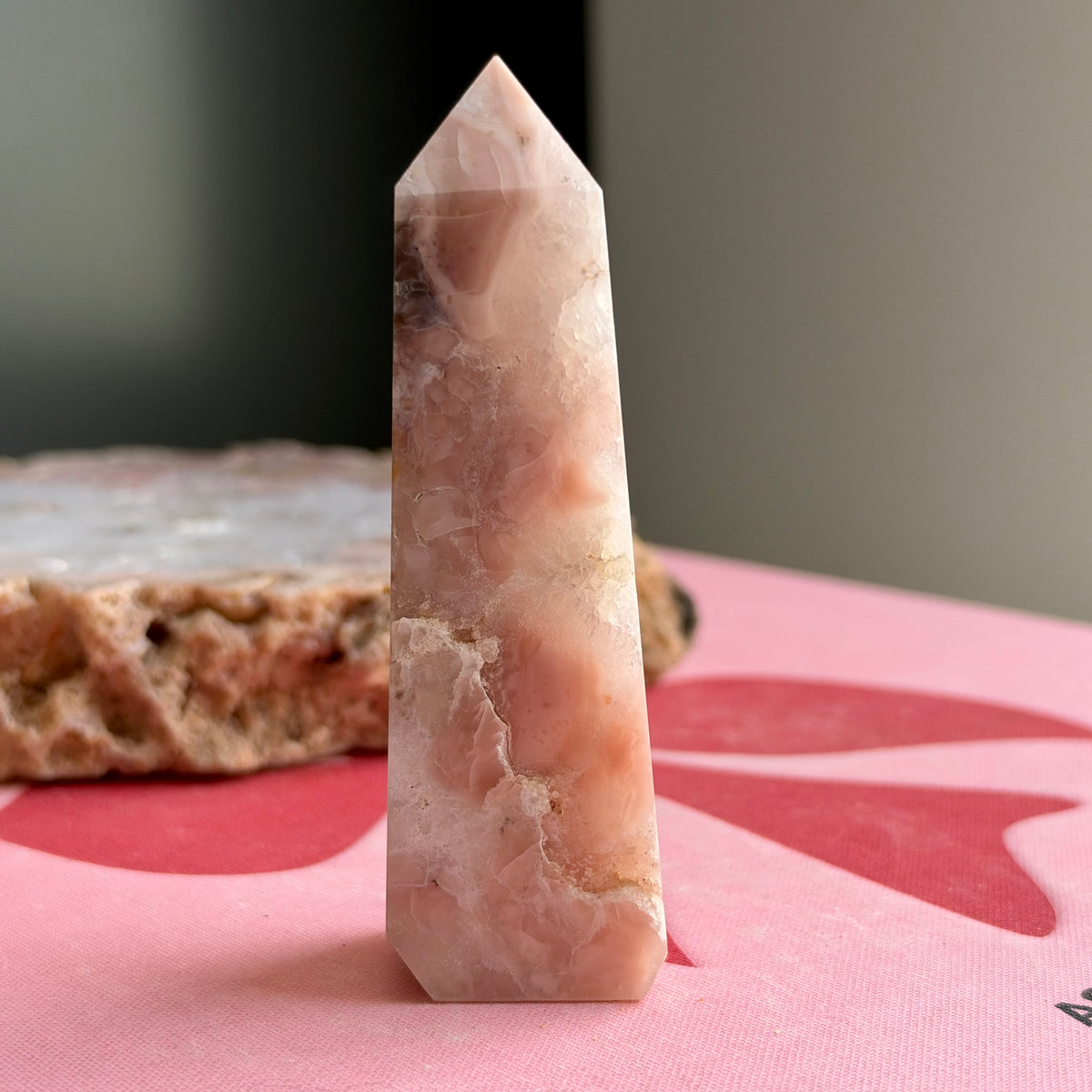 Pink Agate Tower No 100