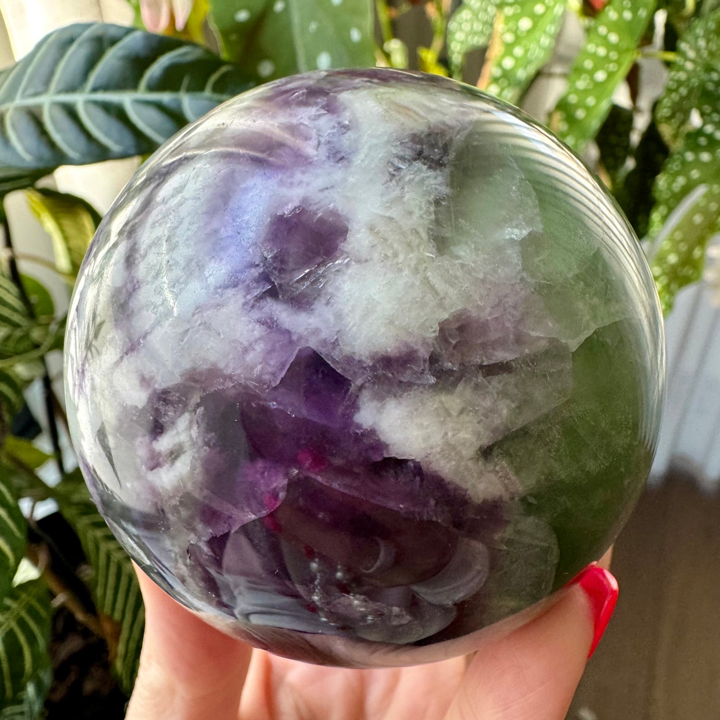 Fluorite Sphere No 114