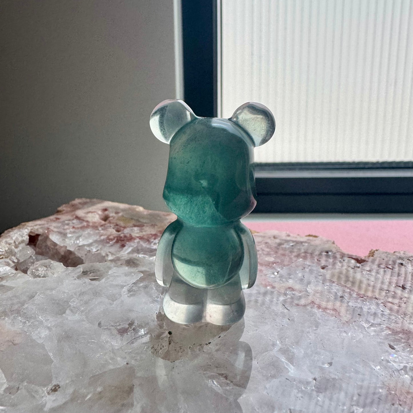 Fluorite Brick Bear No 3