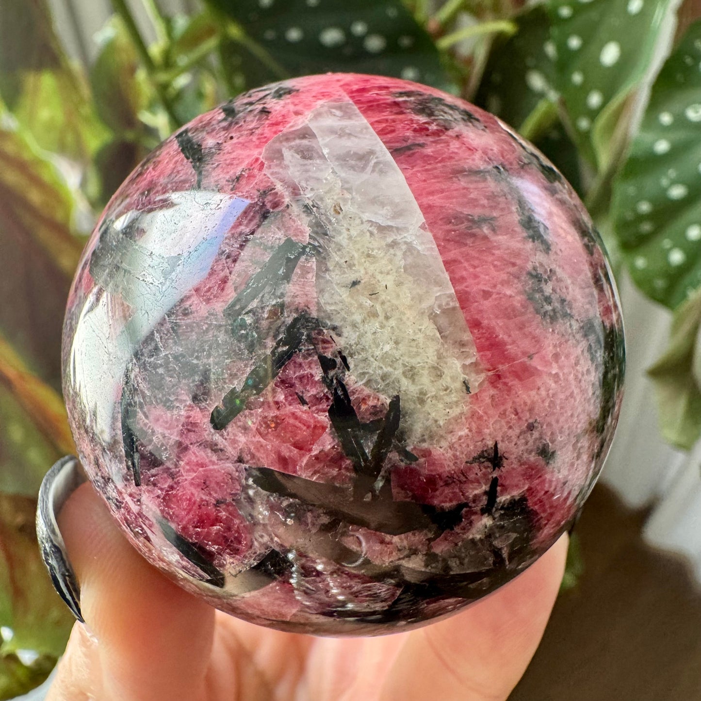 Rhodonite Sphere No 113