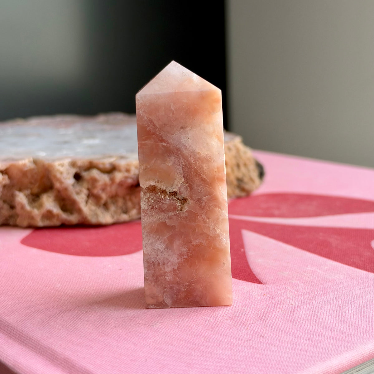 Pink Agate Tower No 97