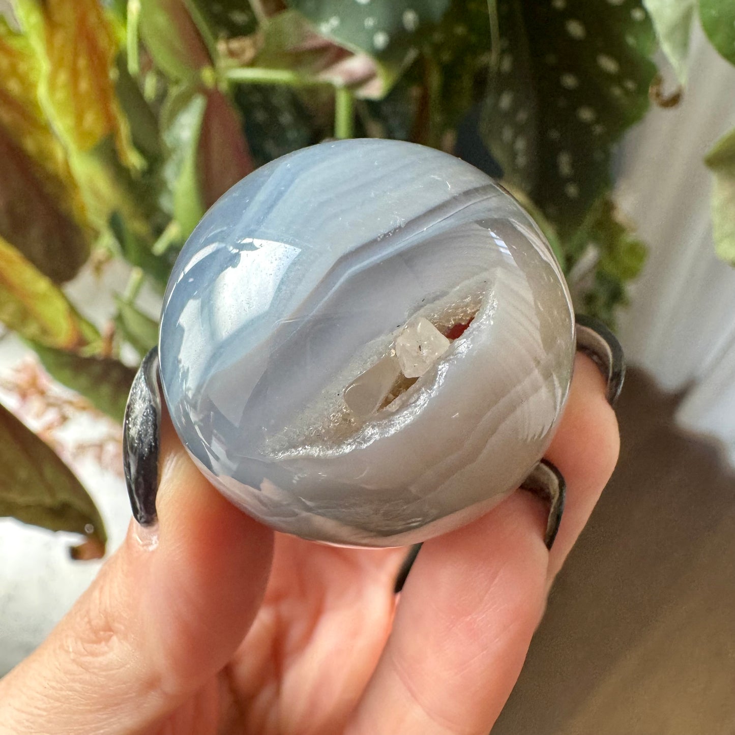 Druzy Agate Sphere No 10