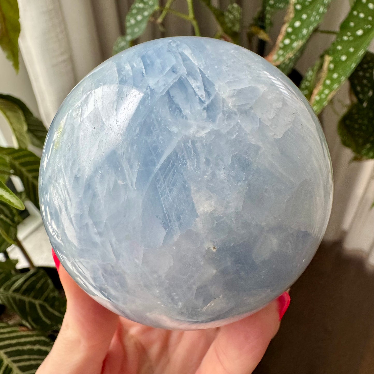 Blue Calcite Sphere No 27