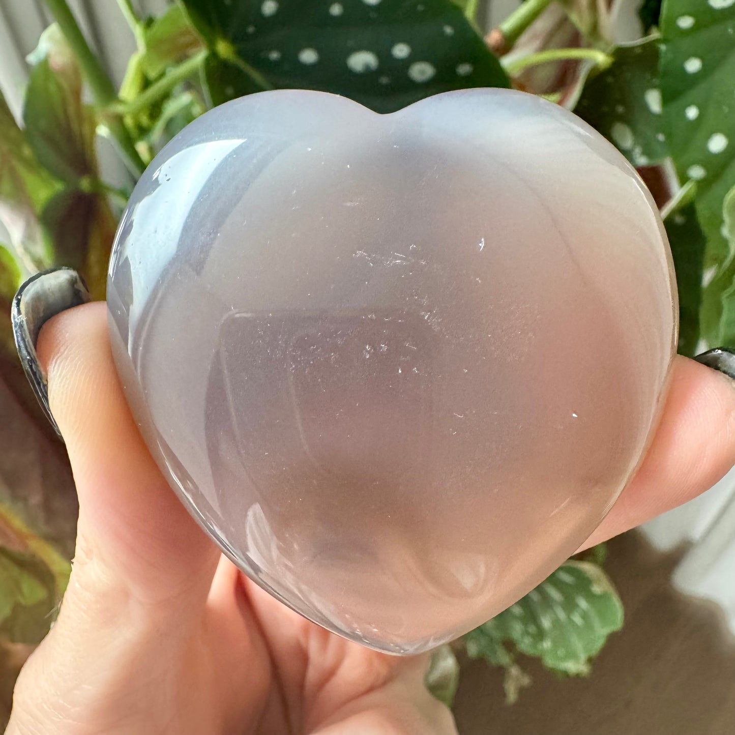 Druzy Agate Heart No 55