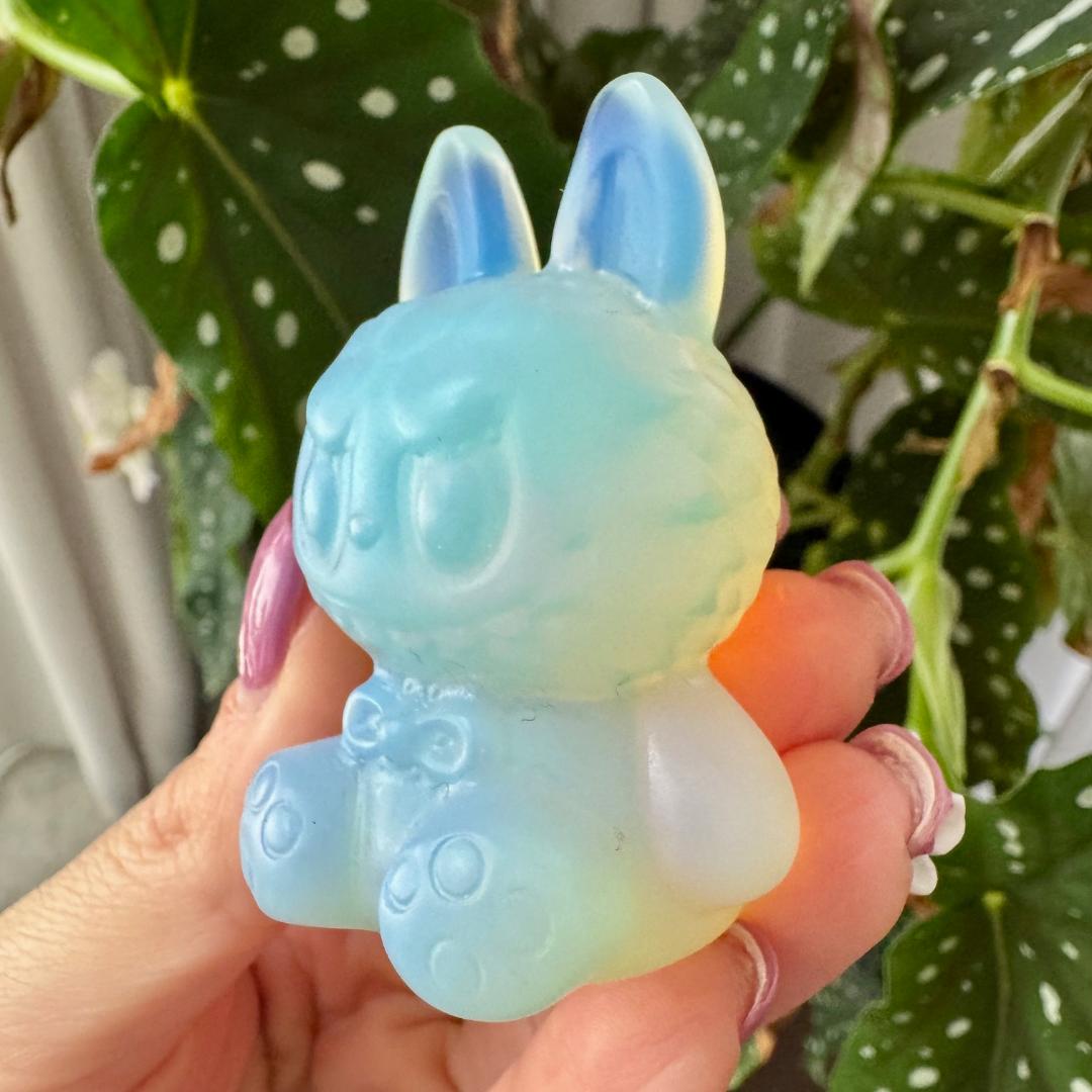 Opalite Sitting Labubu No1