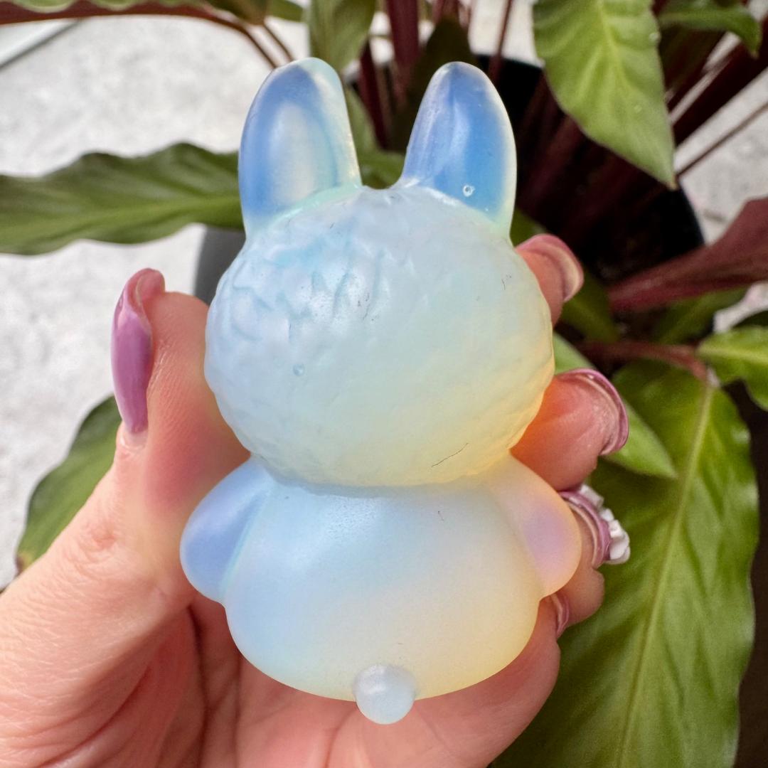 Opalite Sitting Labubu No1