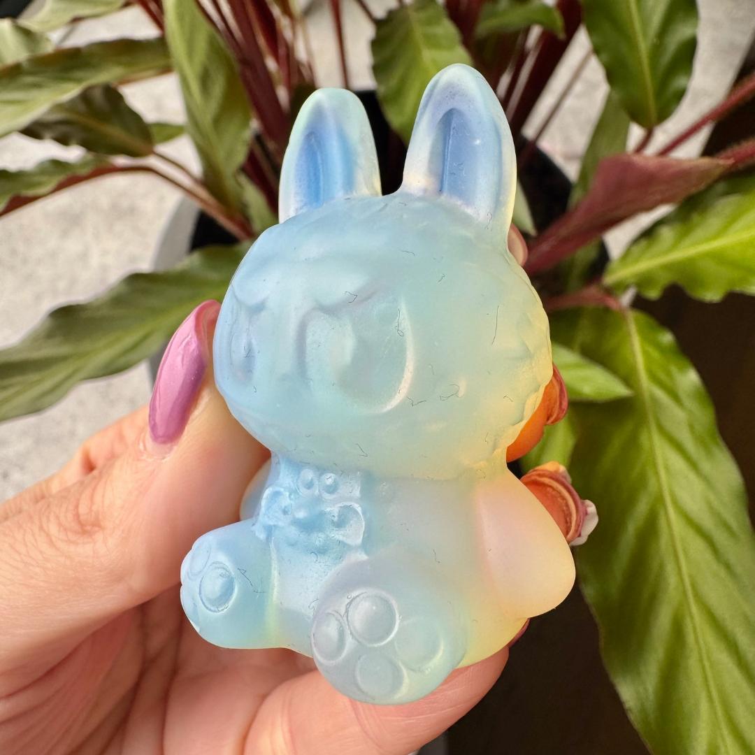 Opalite Sitting Labubu No2
