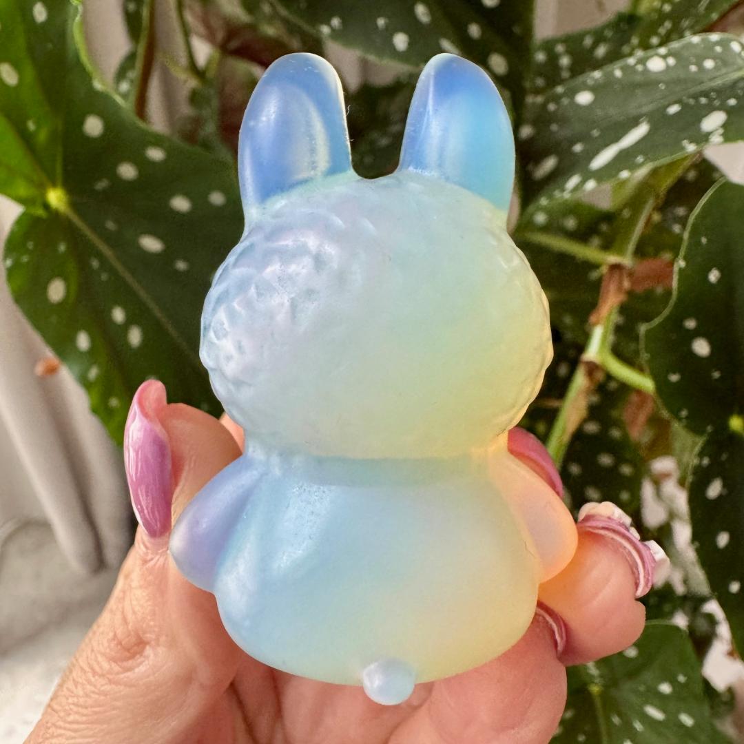 Opalite Sitting Labubu No2