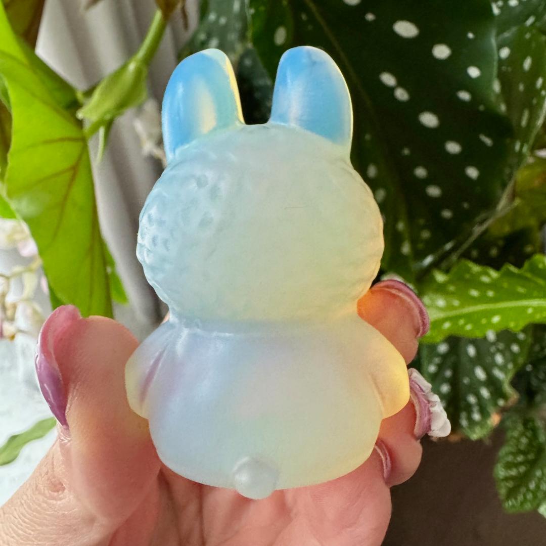 Opalite Sitting Labubu No3
