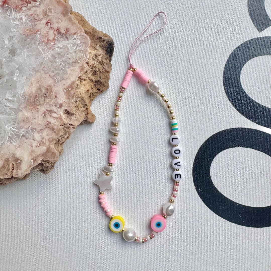 Evil Eye Star Phone Charm