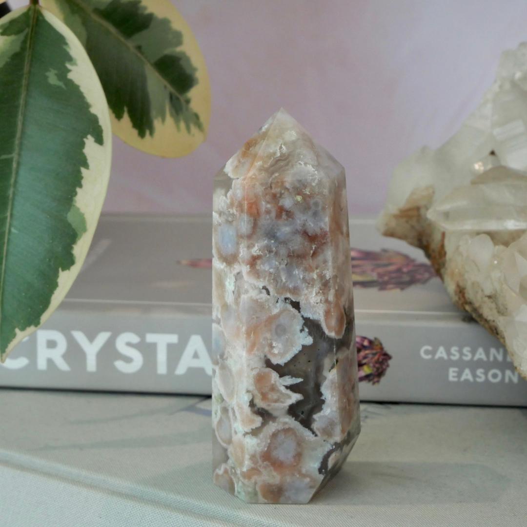 Flower Agate Tower No 266