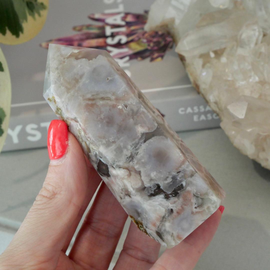 Flower Agate Tower No 266