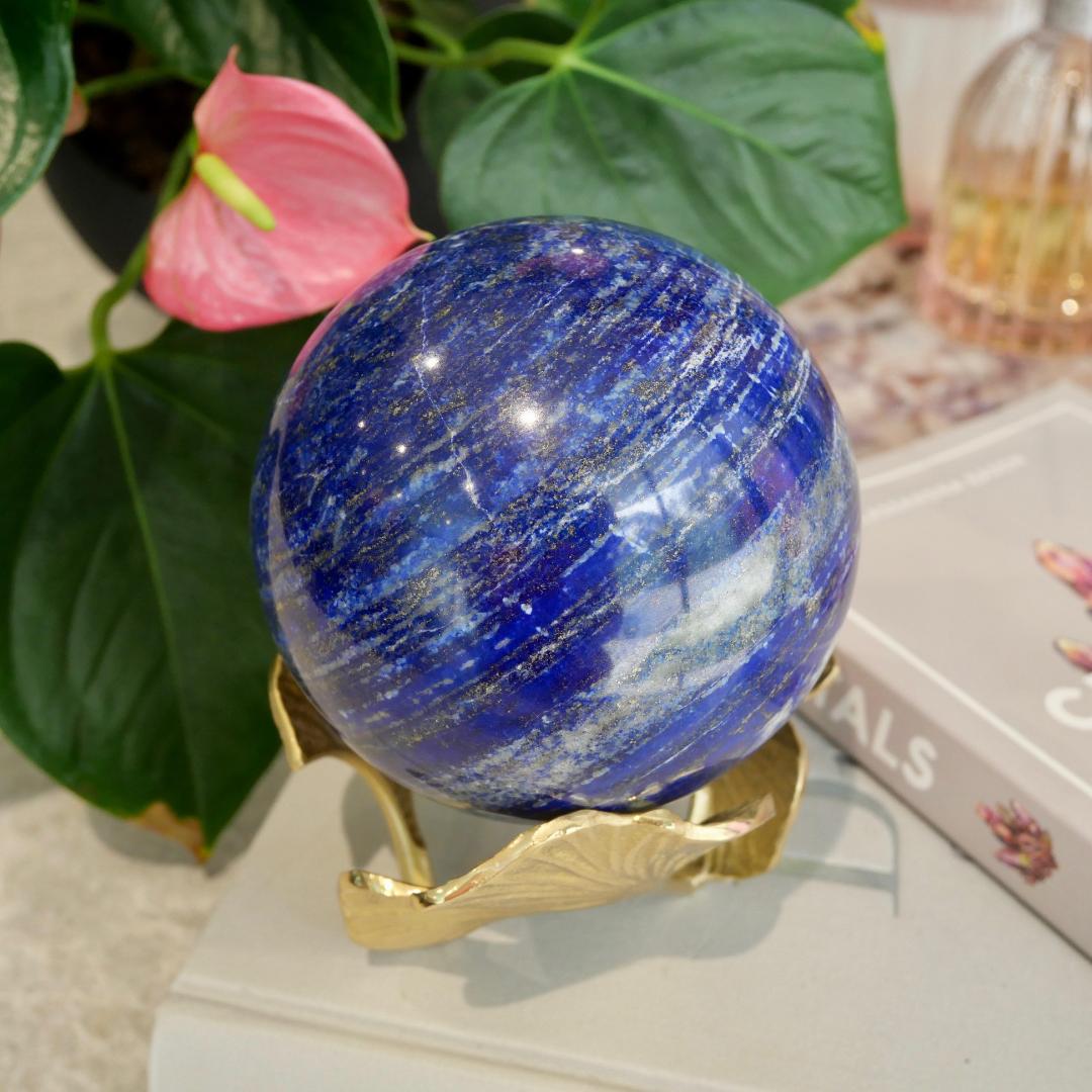 Lapis Lazuli 107mm Sphere No 1