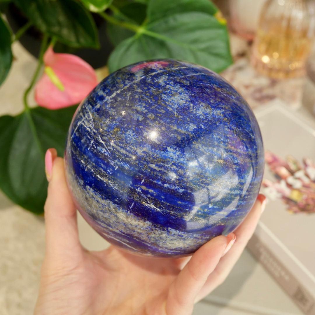 Lapis Lazuli 107mm Sphere No 1