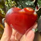 Druzy Carnelian Heart No 40