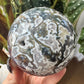 Druzy Purple Moss Agate Sphere No 8