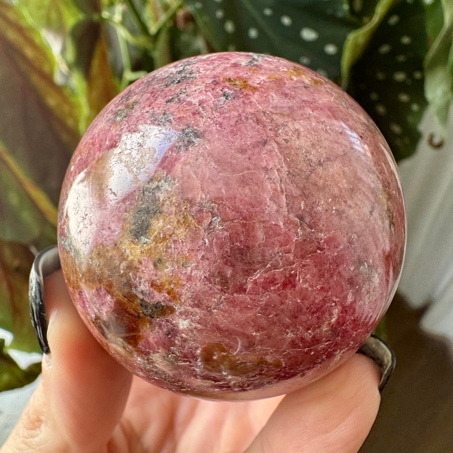 Rhodonite Sphere No 111
