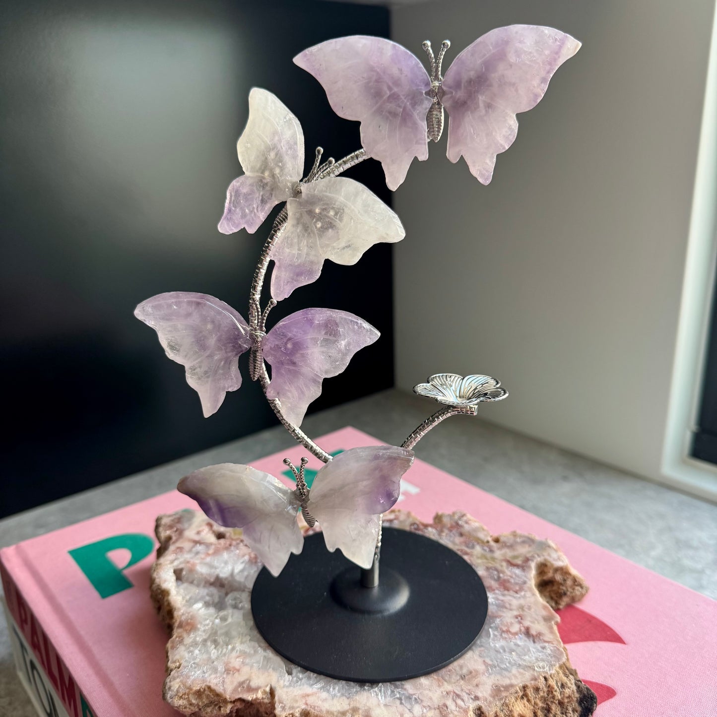 Amethyst Butterfly Stand