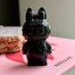 Obsidian Standing Labubu