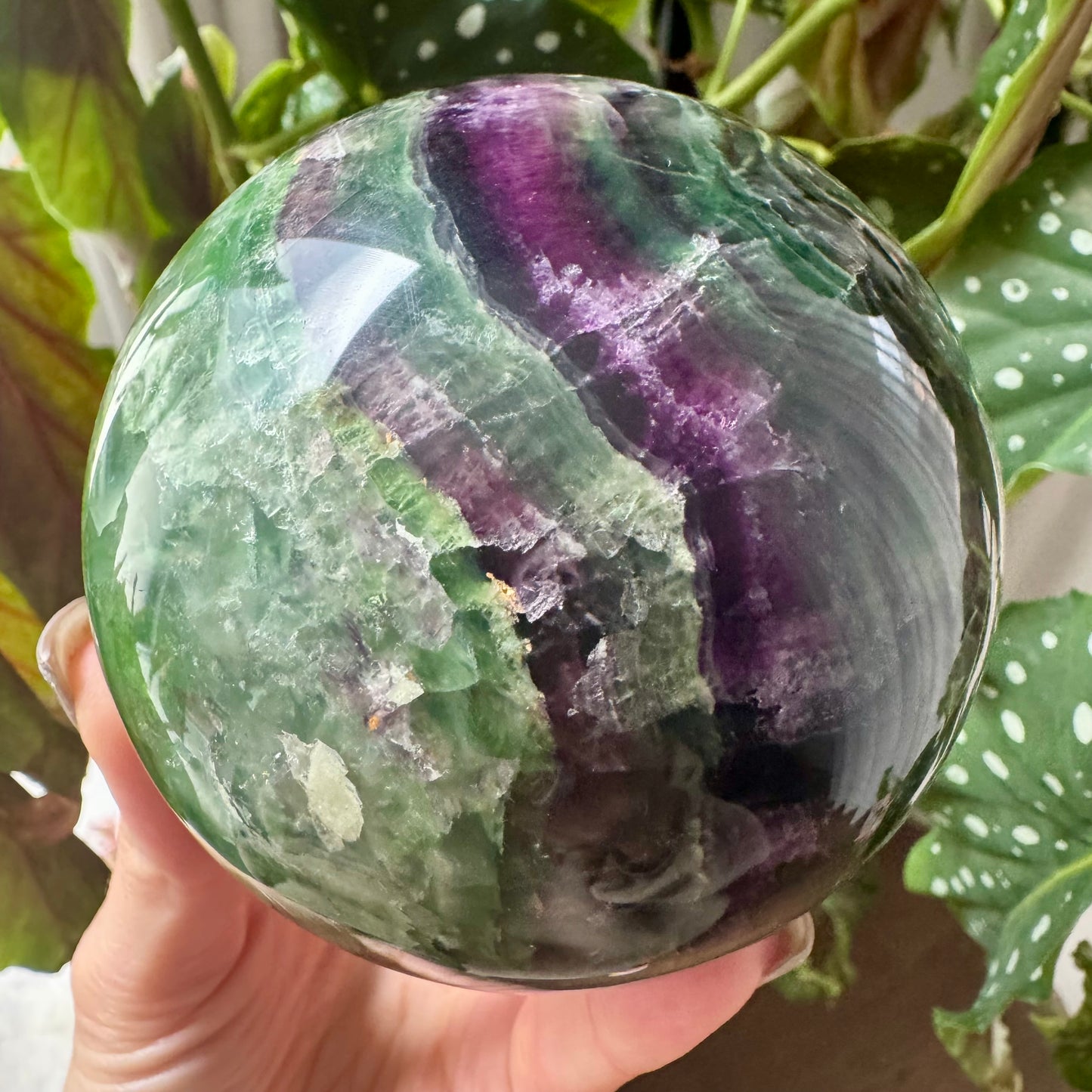 Rainbow Fluorite Sphere No 5
