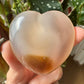 Druzy Agate Heart No 52