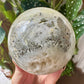 Quartz with Pyrite Sphere No 337