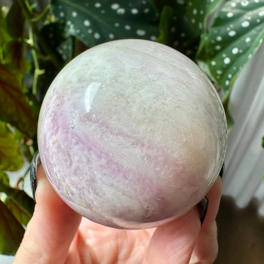 Pink Fluorite Sphere No 211