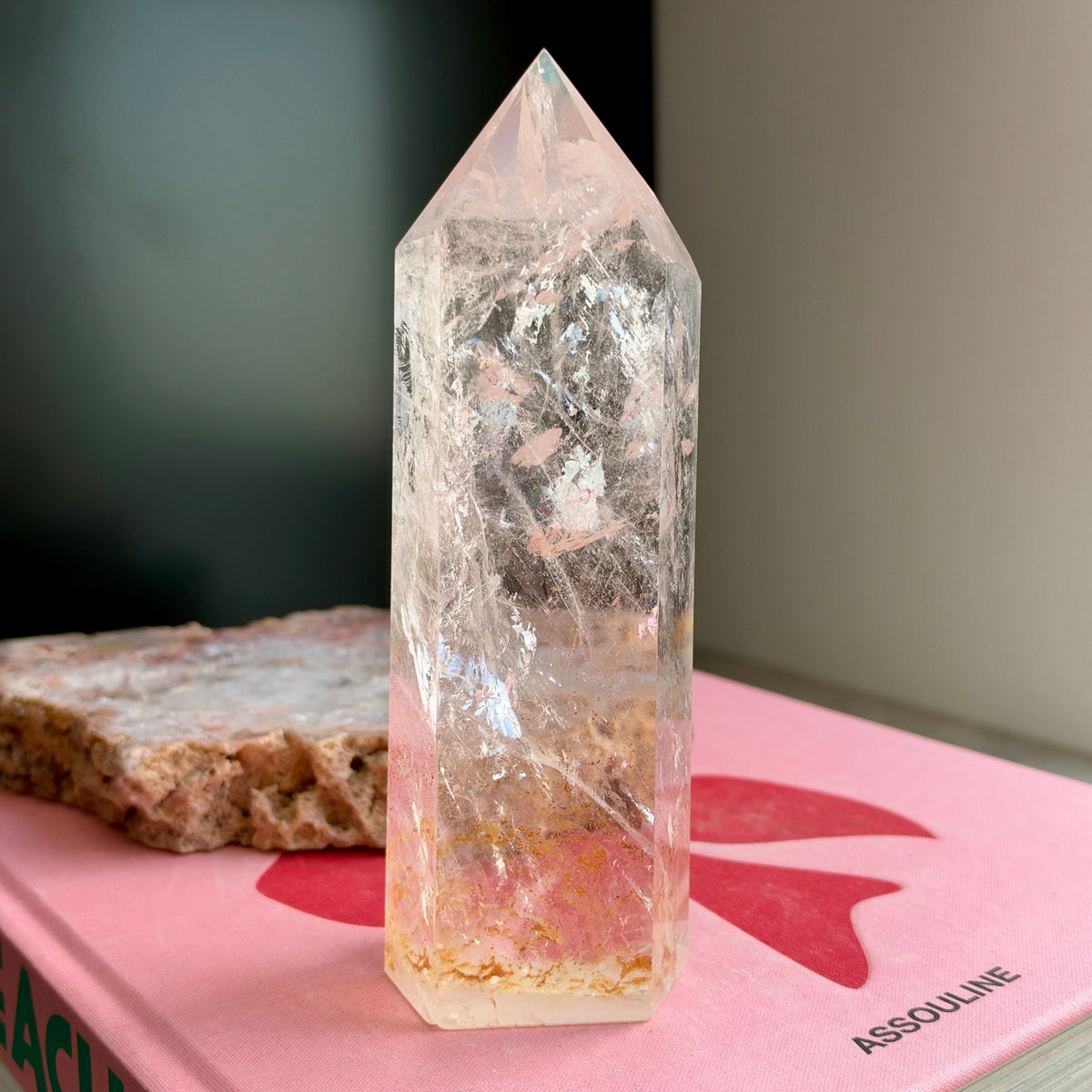 Clear Quartz Tower No 390