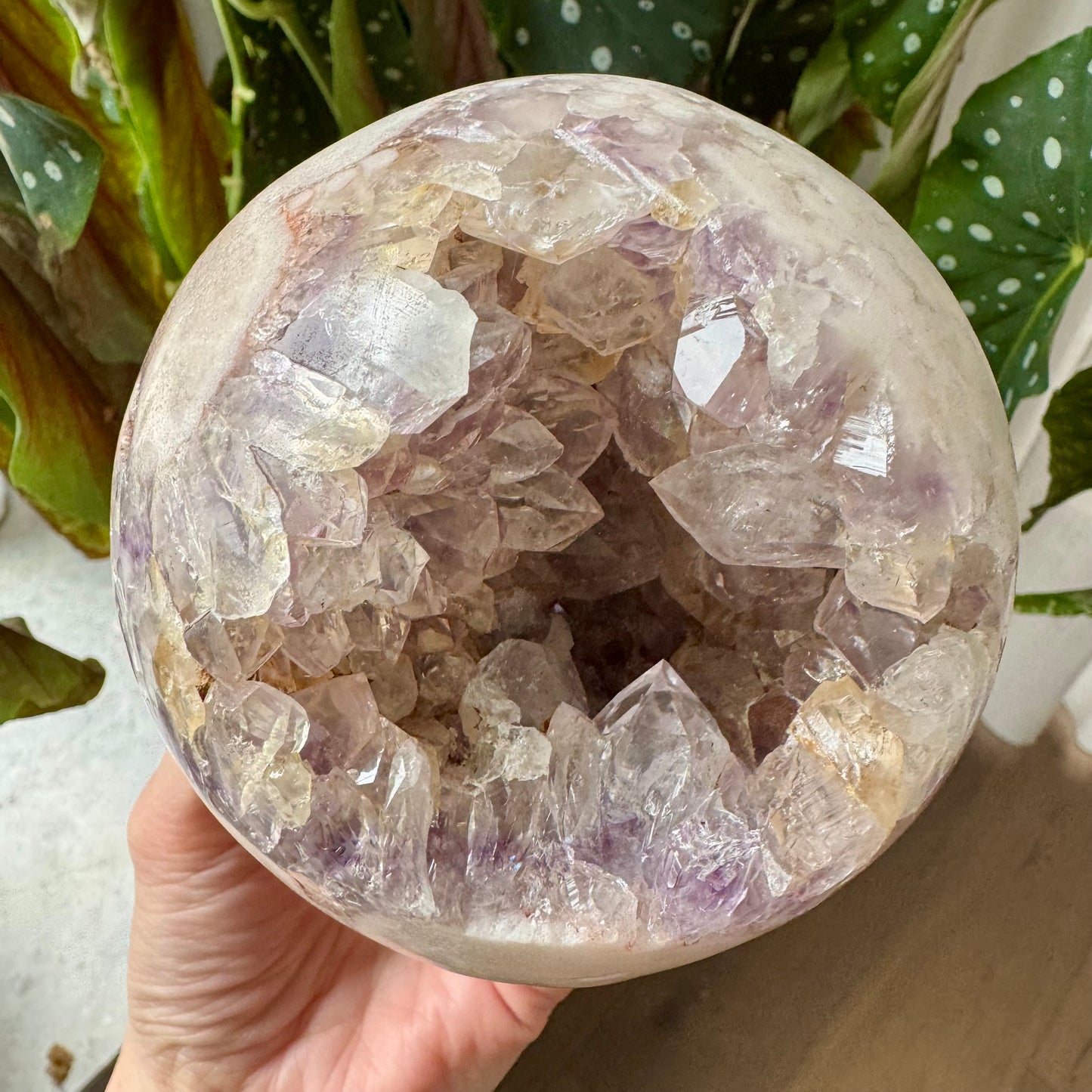 Pink Amethyst Sphere No 82