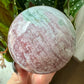 Pink Ocean Jasper Sphere No 52