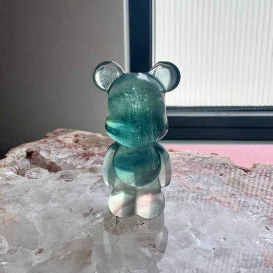 Fluorite Brick Bear No 3
