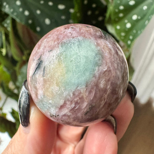 Pink Charoite Sphere No 116