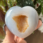 Druzy Agate Heart No 54