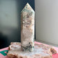 Druzy Moss Agate Tower No 354