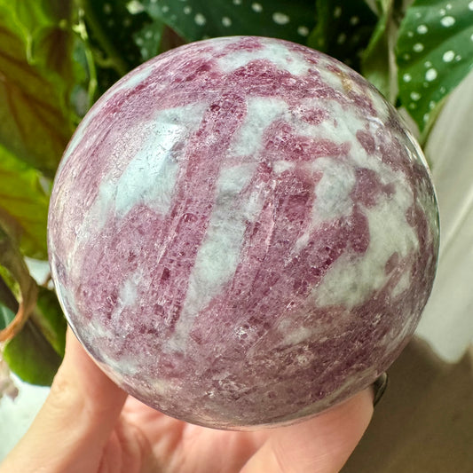 Pink Tourmaline Sphere No 237
