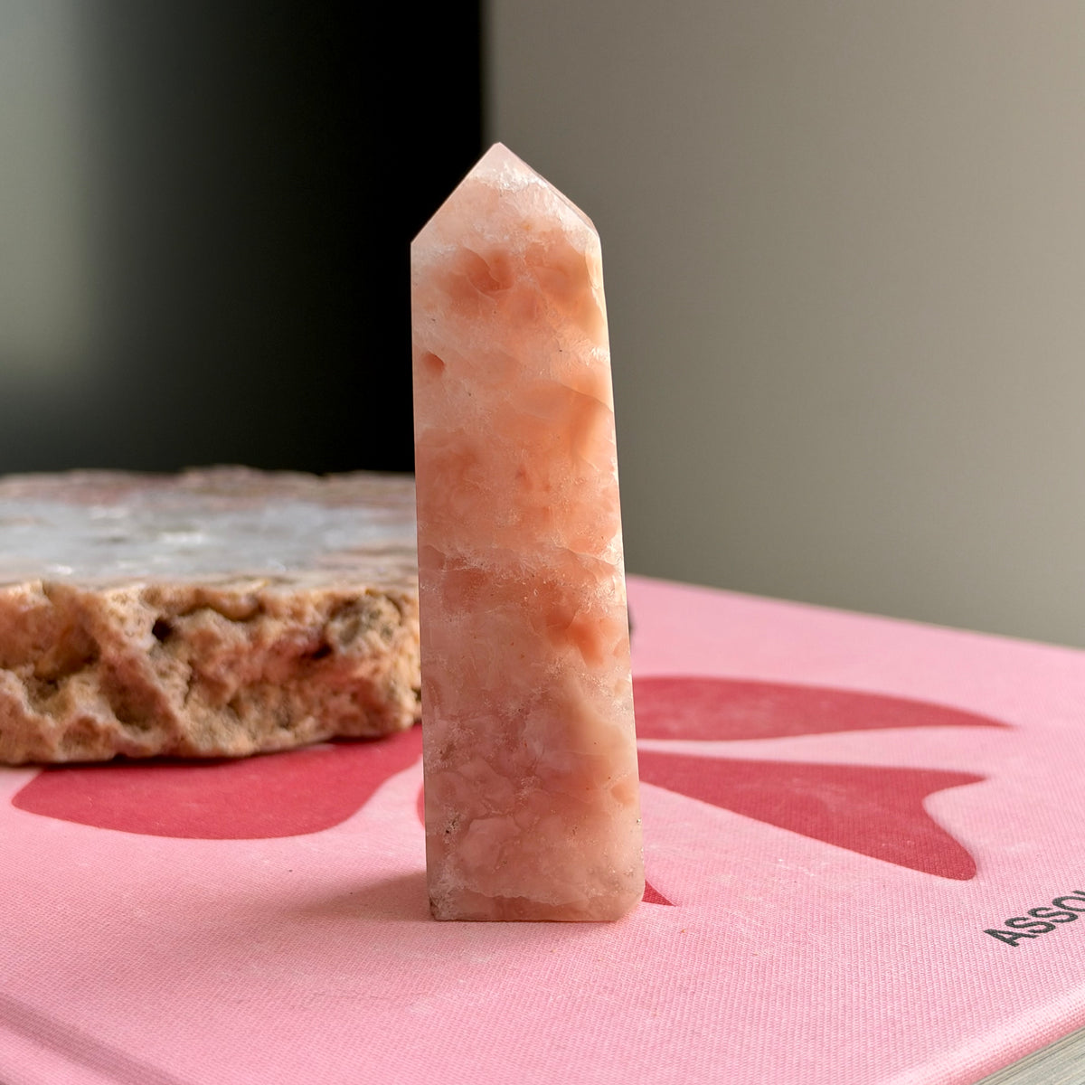 Pink Agate Tower No 98