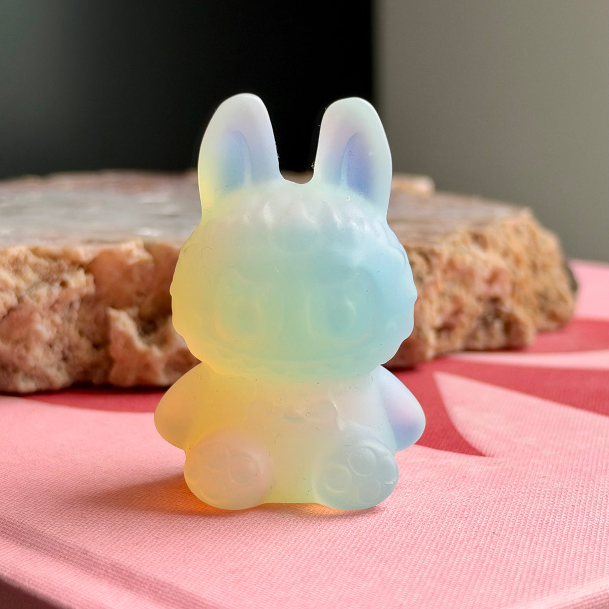 Opalite Sitting Labubu No2