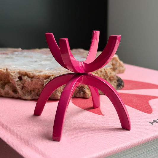 Small Pink Claw Stand