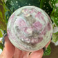 Lepidolite, Pink Tourmaline & Smokey Quartz No 424