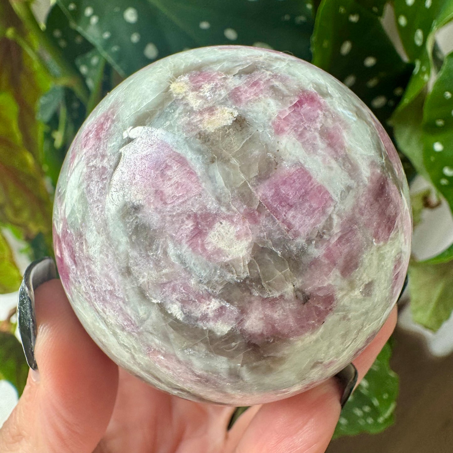 Lepidolite, Pink Tourmaline & Smokey Quartz No 424