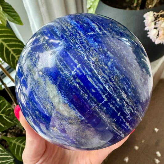 Lapis Lazuli Sphere No 1