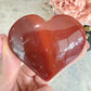 Druzy Carnelian Heart No 41