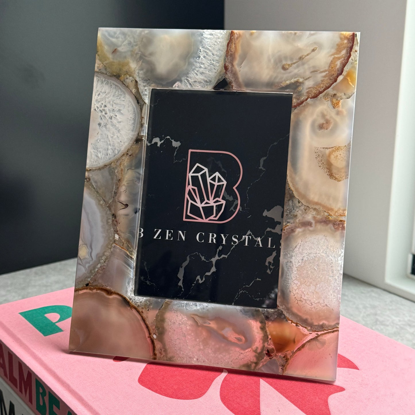 Grey Agate Picture Frame