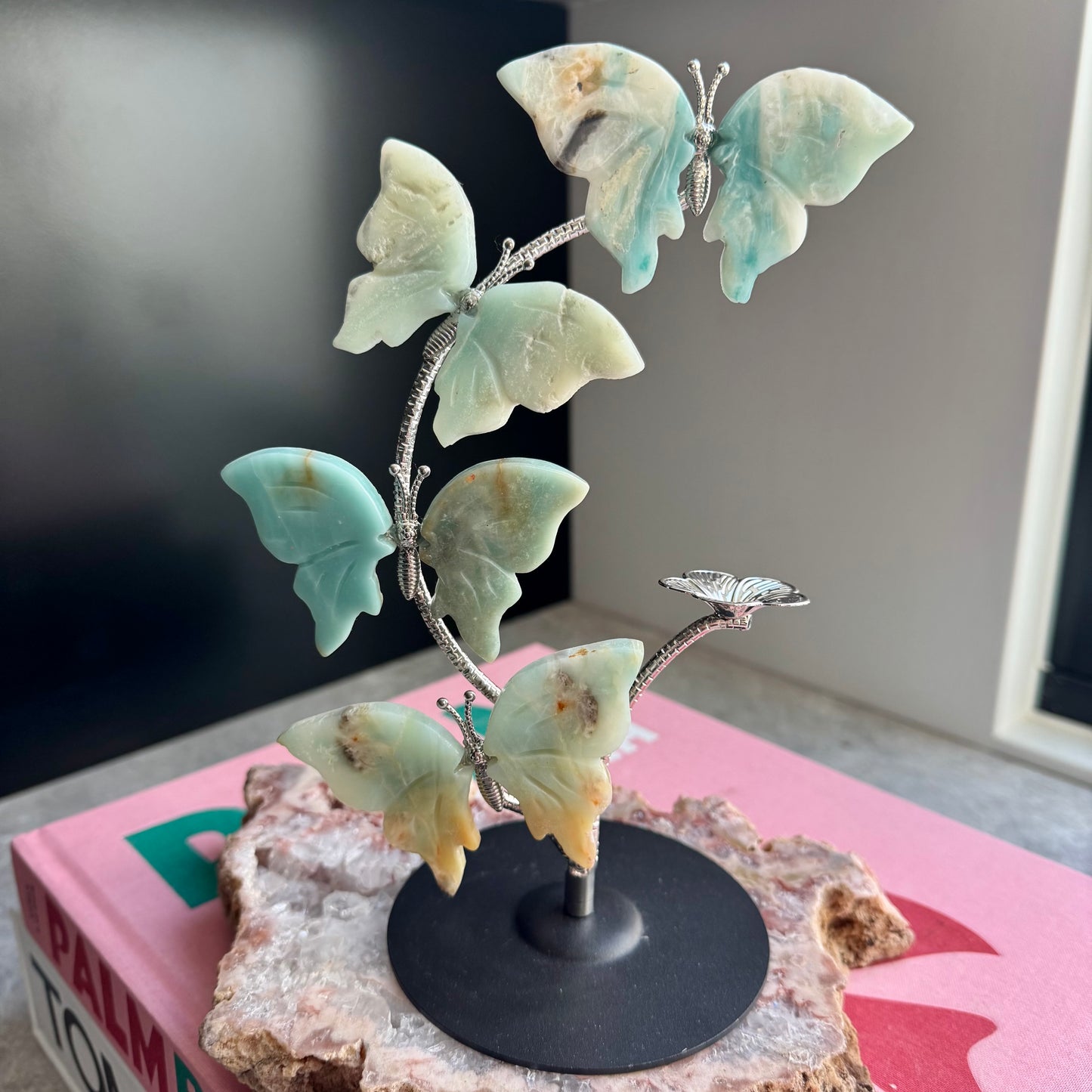 Amazonite Butterfly Stand