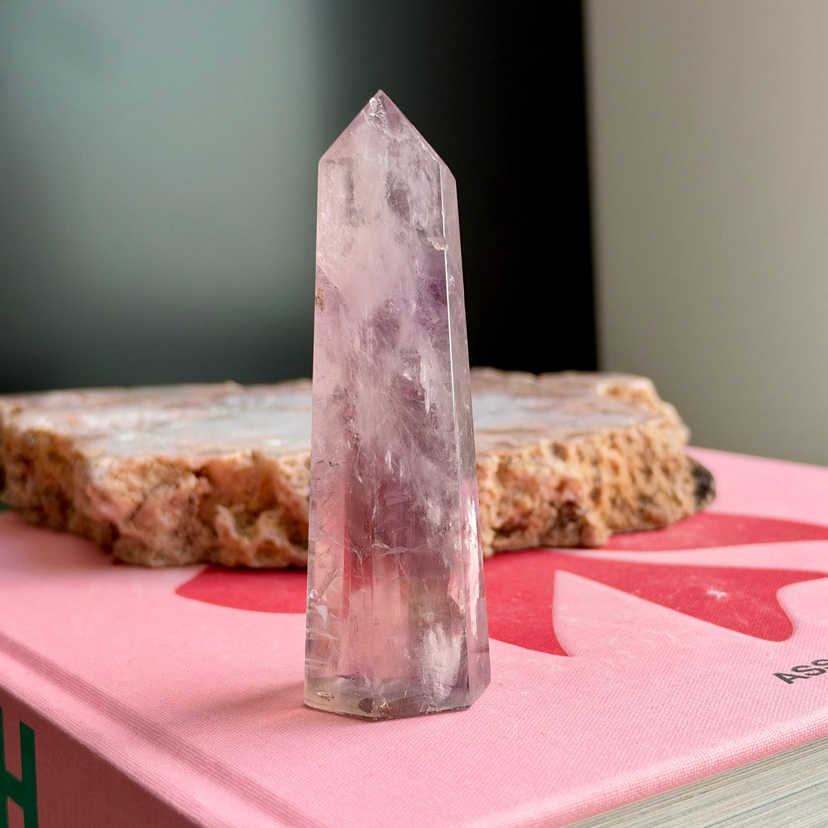 Smokey Amethyst Quartz Tower No 40