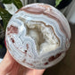 Pink Mexican Lace Agate Sphere No 95