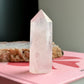 Mozambique Rose Quartz Tower No 131