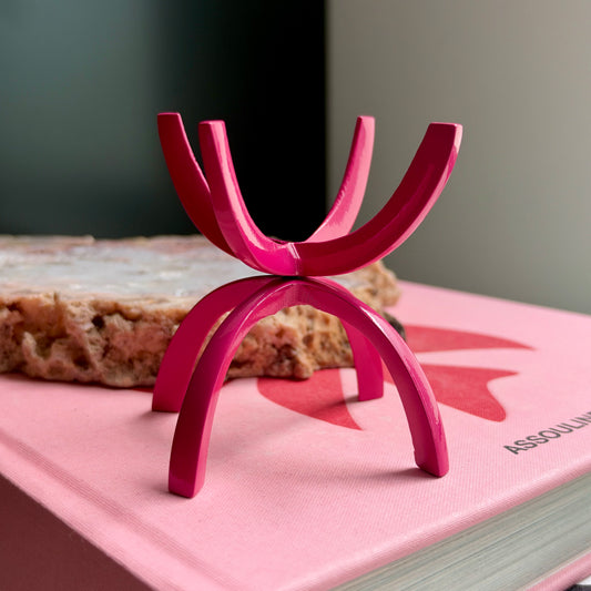 Large Pink Claw Stand